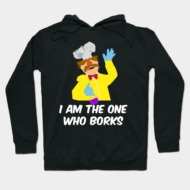 the one who borks! Hoodie by Edenave